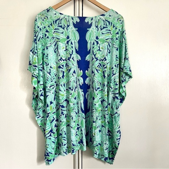 Lilly Pulitzer‎ Koala of the Wild Cooper Caftan Pullover Top Size S/M - Picture 6 of 9